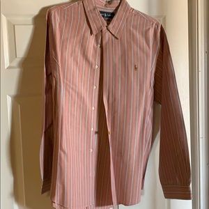 Men’s long sleeve Polo button up shirt
